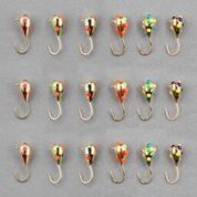 Gold Series Lily Pad Tungsten Ice Fishing Jig