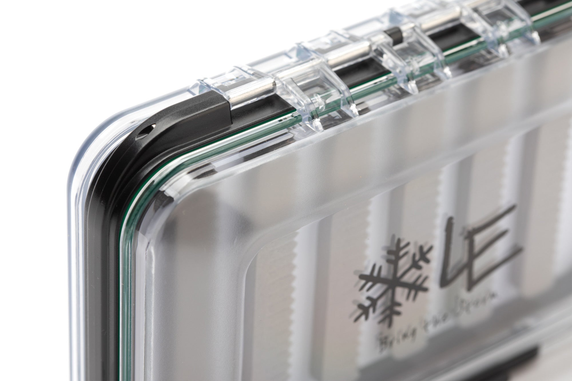 Lake Effect X-Treme Ice Jig Box - Mudbug Green