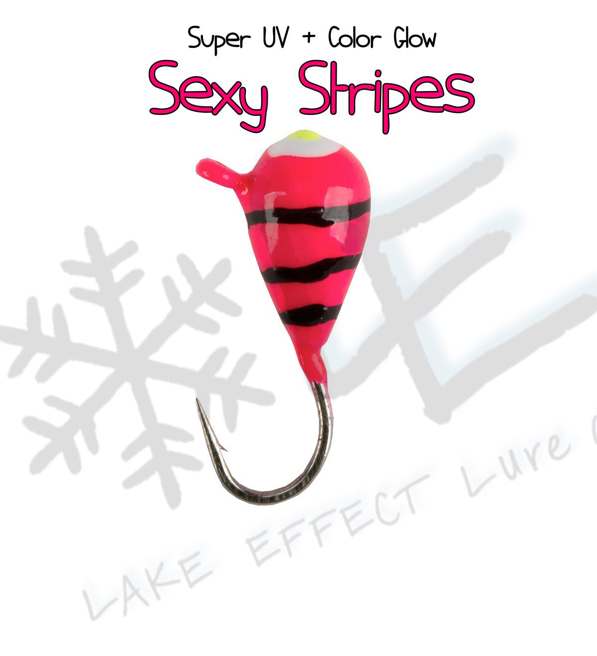 Sexy Stripes UV/Glow Tungsten Jig