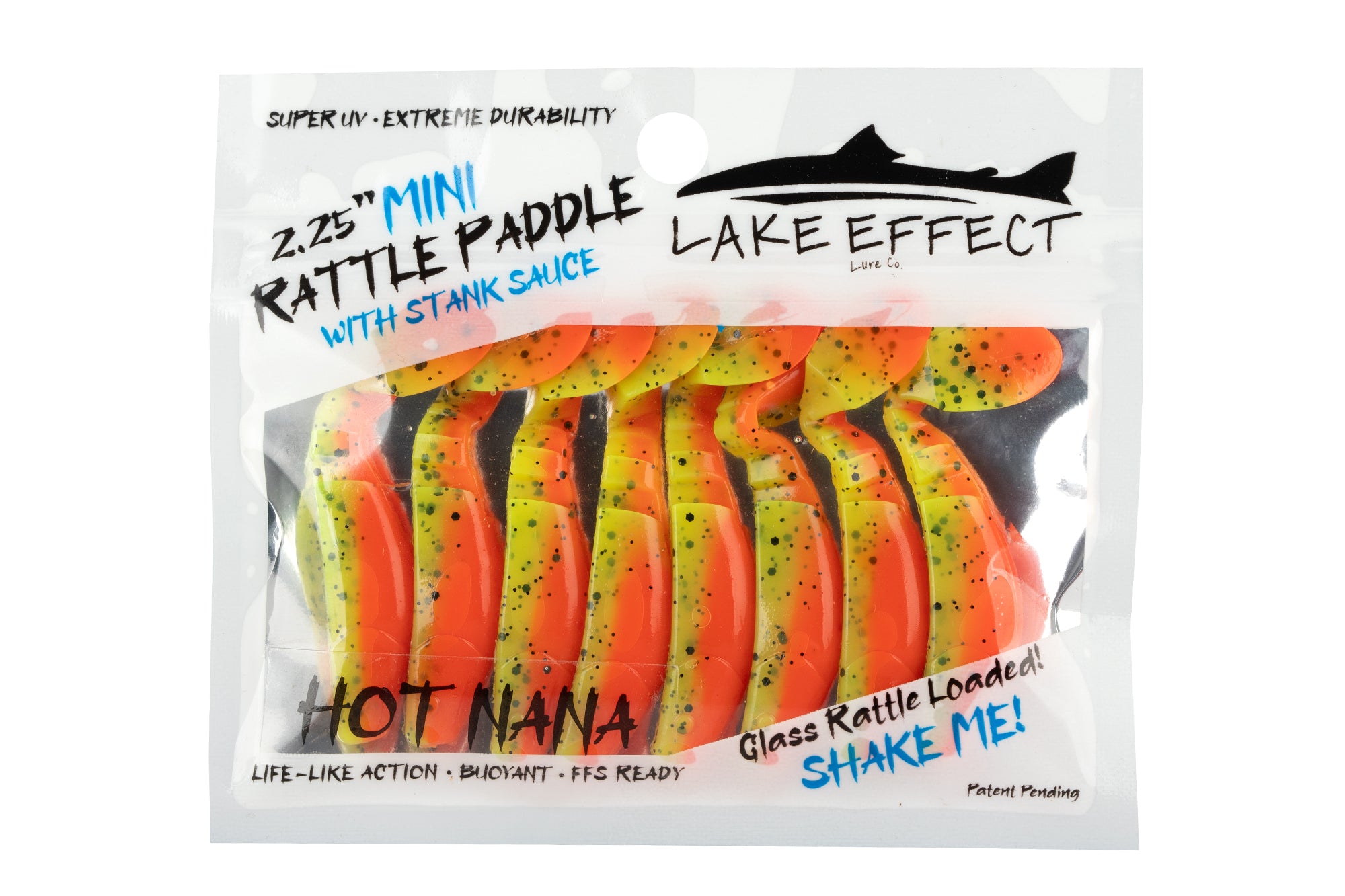 Hot Nana - MINI Rattle Paddle – RBM Jigs / Lake Effect Lure Co.