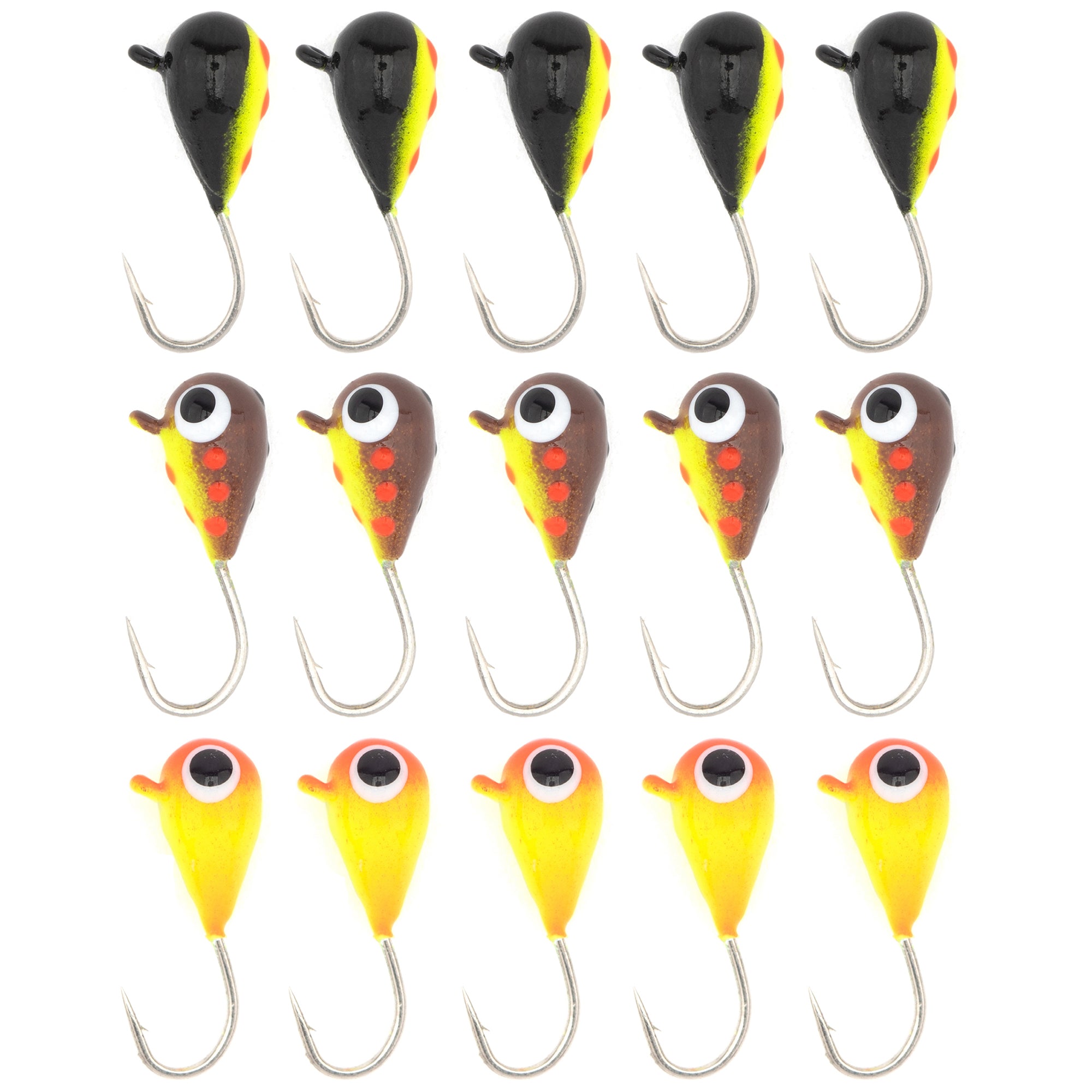 Sunset Slayer Tungsten Combo (15 Tungsten Jigs) – RBM Jigs / Lake