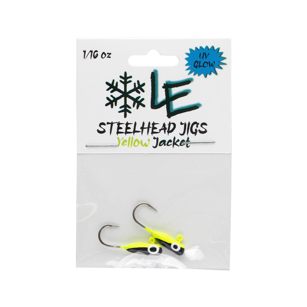 Yellow Jacket - Steelhead Jig 2 Pack! – RBM Jigs / Lake Effect Lure Co.