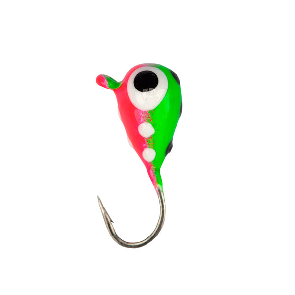 Musty Melon UV/Glow Tungsten Jig