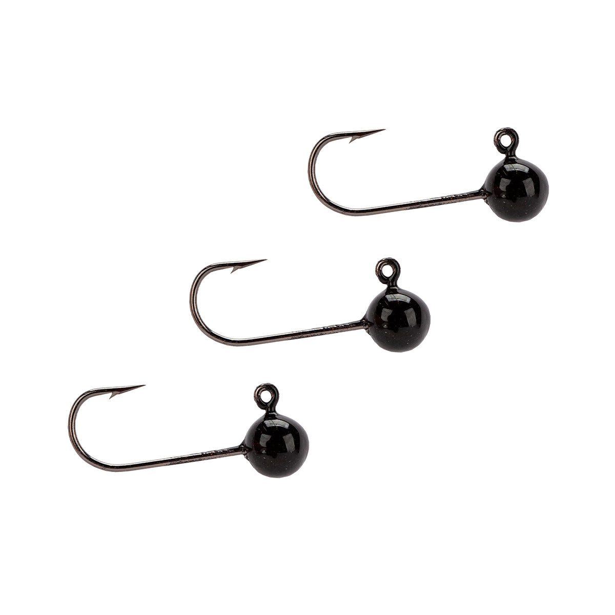 Finesse Round Heads (3 Pack) - Black