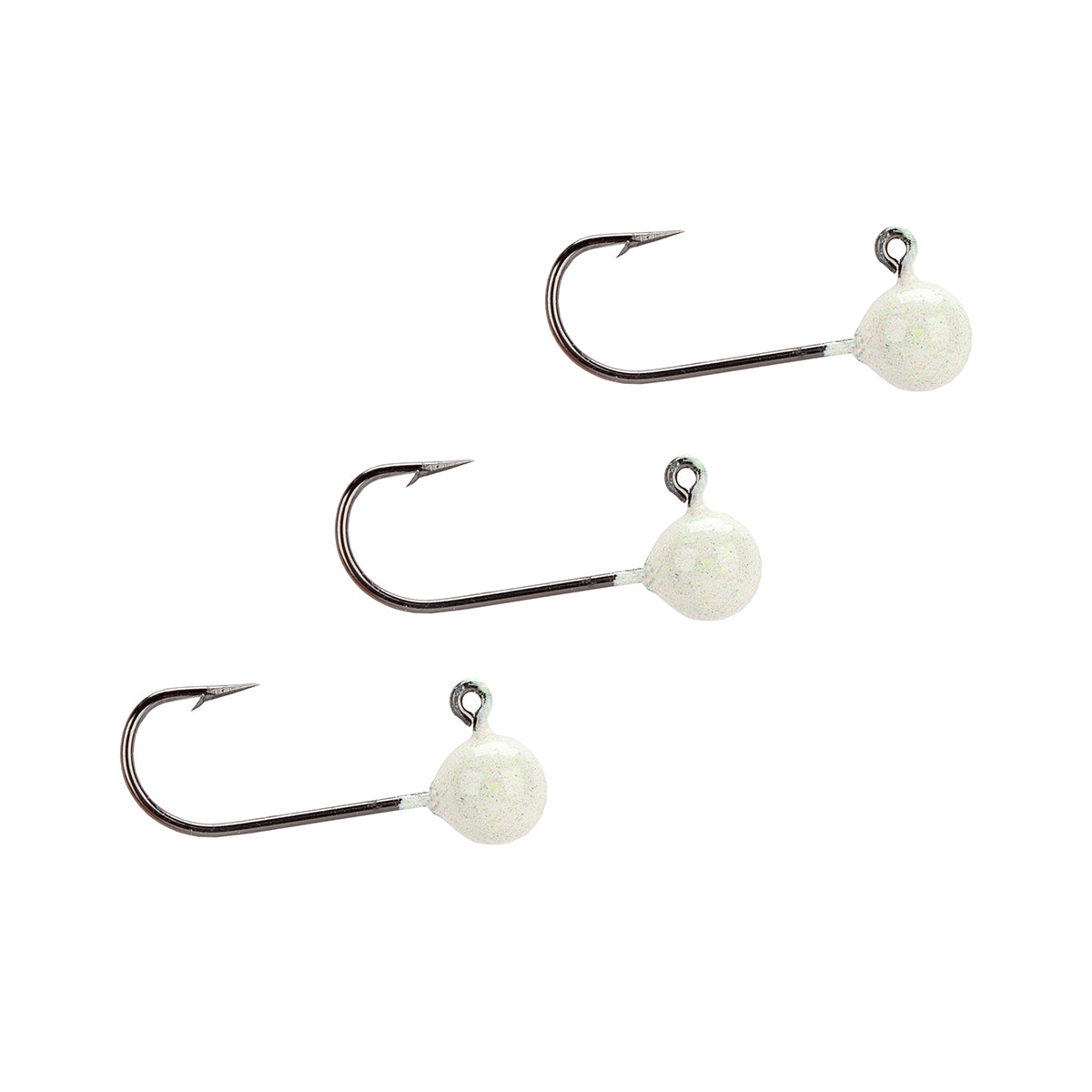 Finesse Round Heads (3 Pack) - White