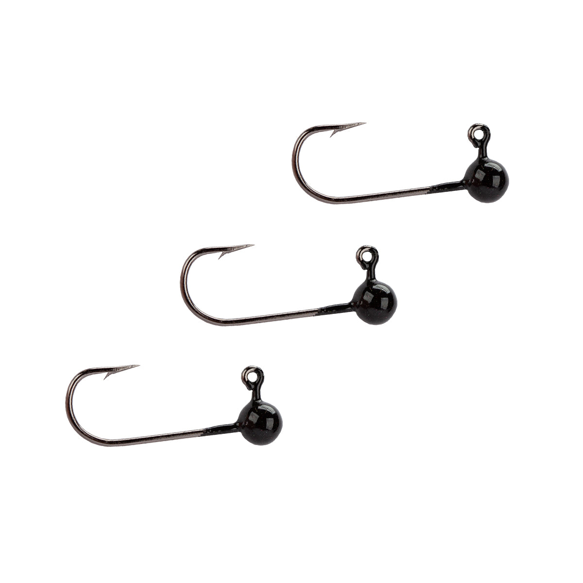 Finesse Round Heads (3 Pack) - Black