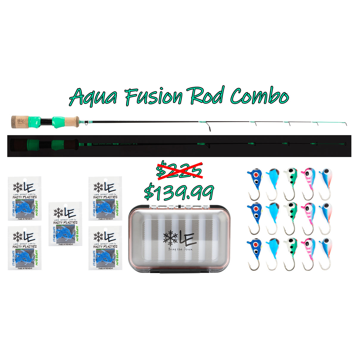 Aqua Fusion Rod Combo