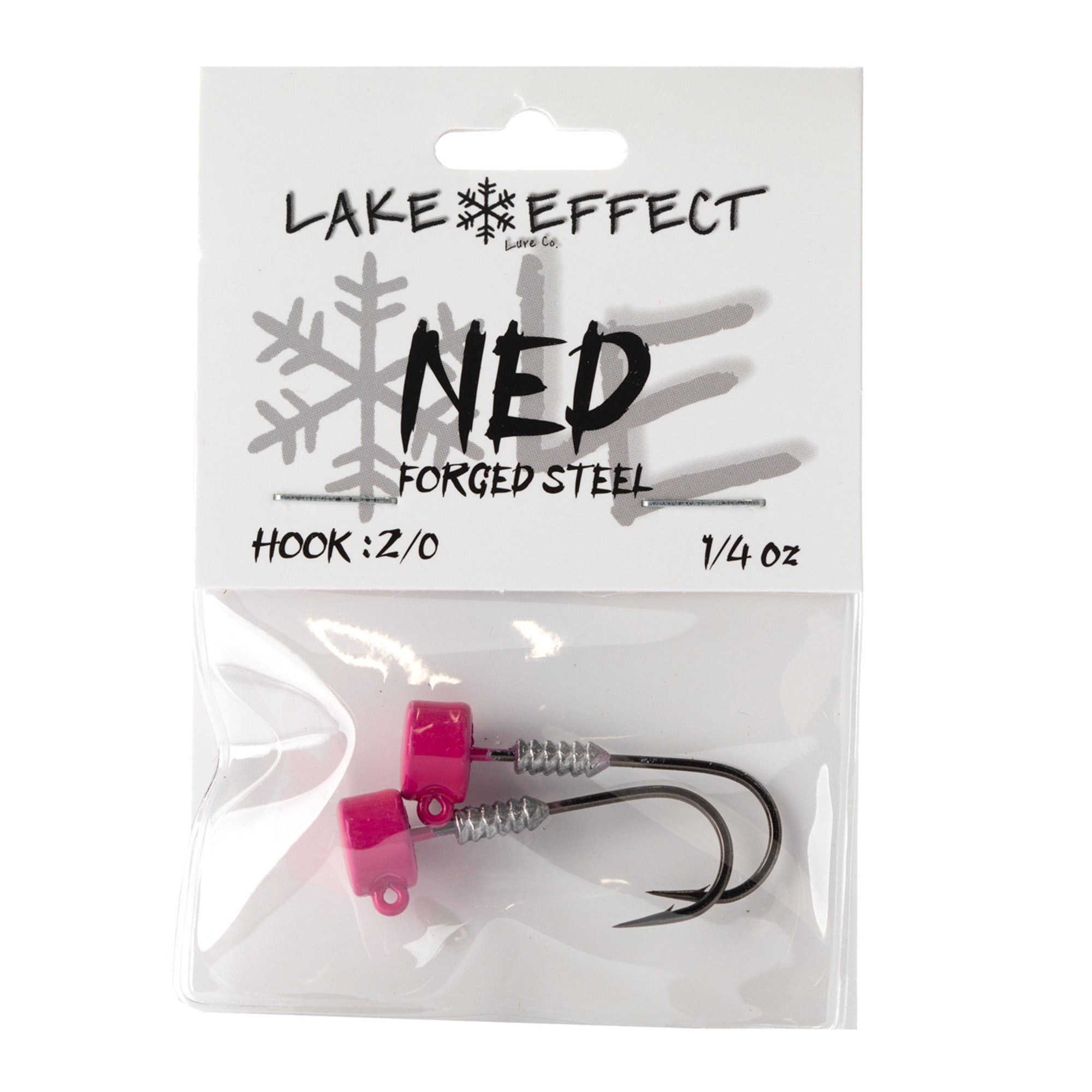 1/4 oz PINK NED - Forged Steel