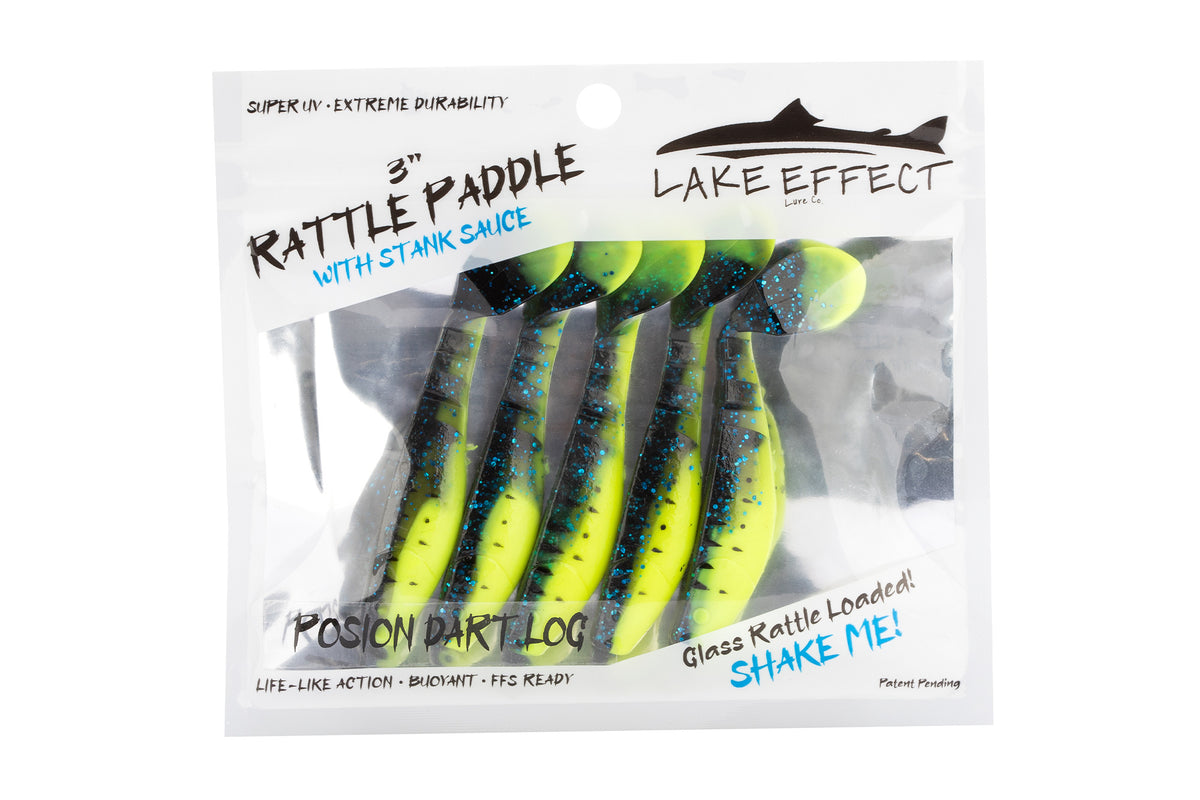 Rattle Paddle - Poison Dart Log (Limited Edition)