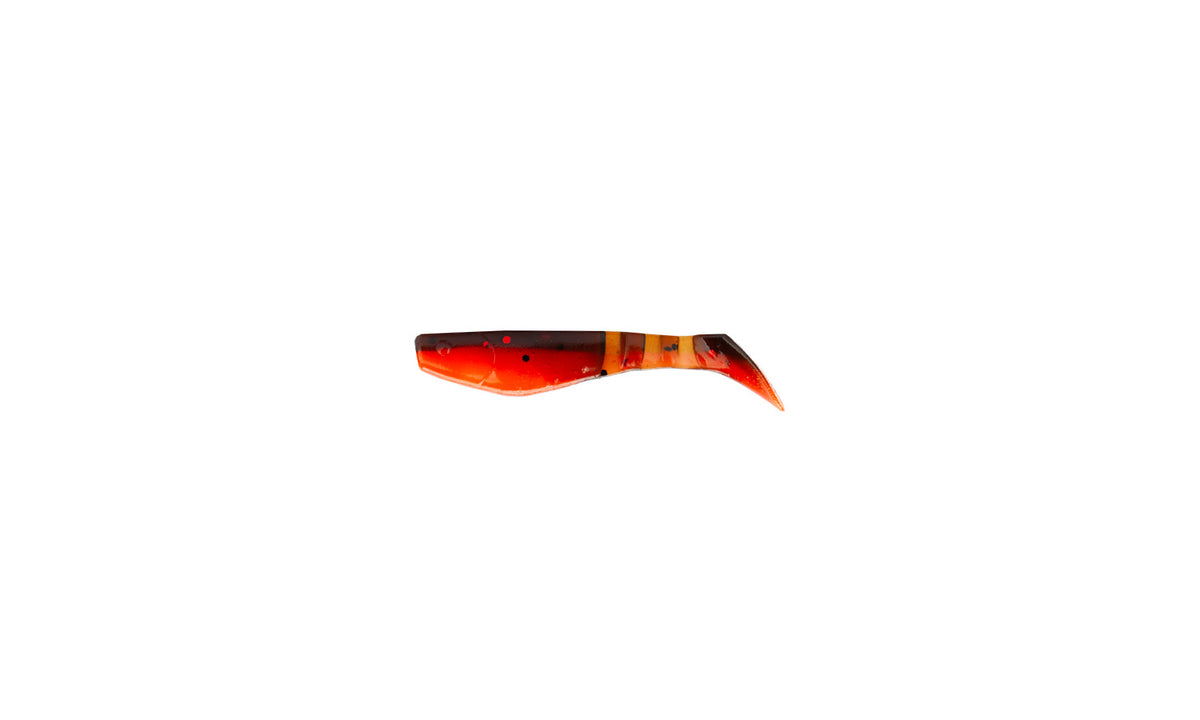 1.5" Micro Rattle Paddle - Fire Newt