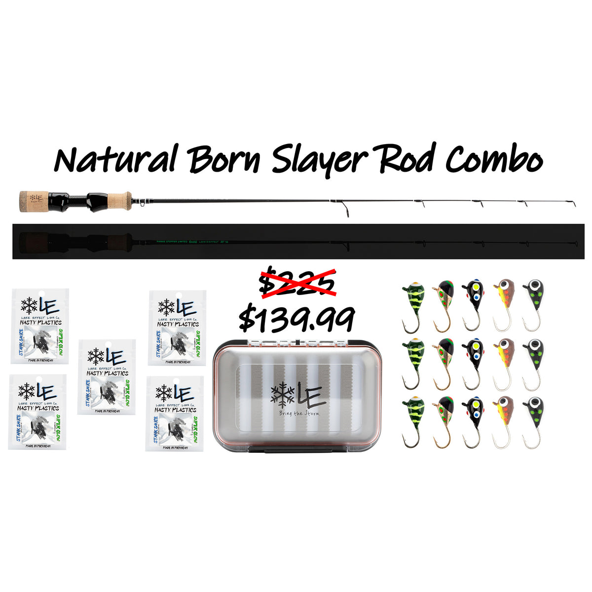 Natural Born Slayer Rod Combo