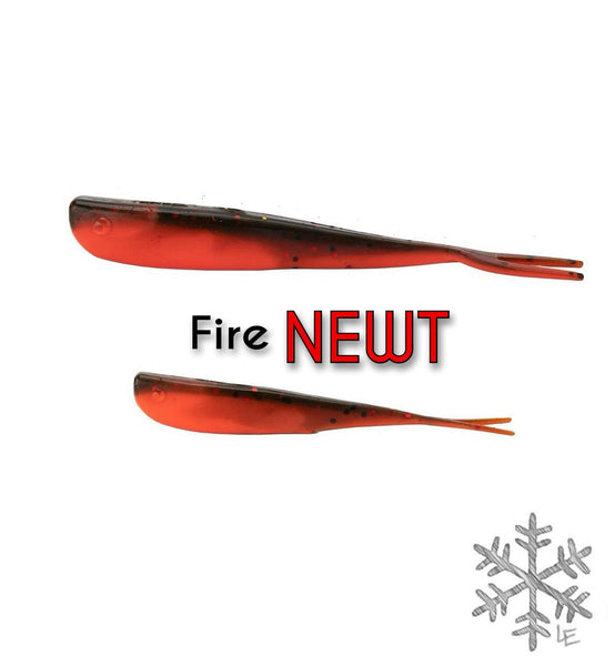 Fire Newt Feisty Fry – RBM Jigs / Lake Effect Lure Co.