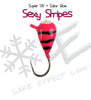 Sexy Stripes UV/Glow Tungsten Jig