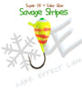 Savage Stripes UV/Glow Tungsten Jig