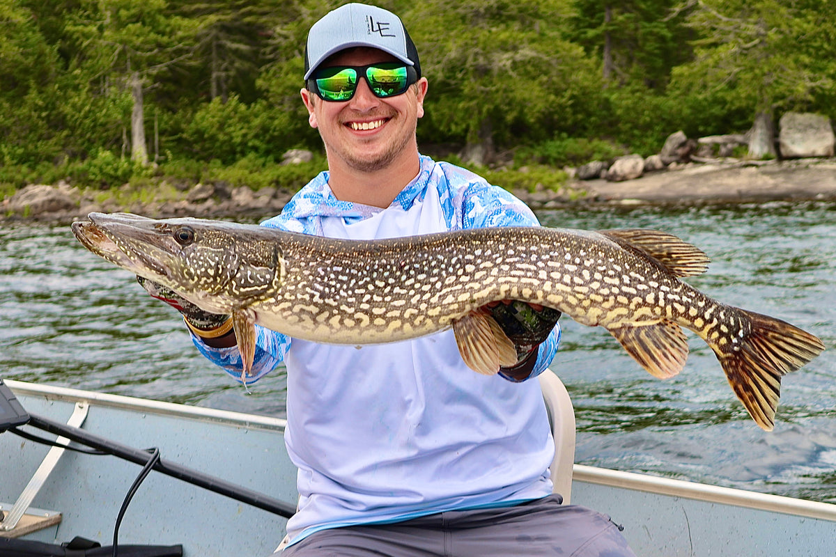 Trophy Pike are in an abundance at both Whitewater & Smoothrock, and present opportunities like no where else.