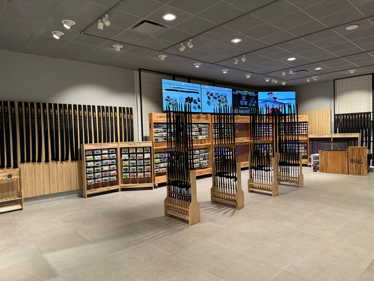Lake Effect retail display wall