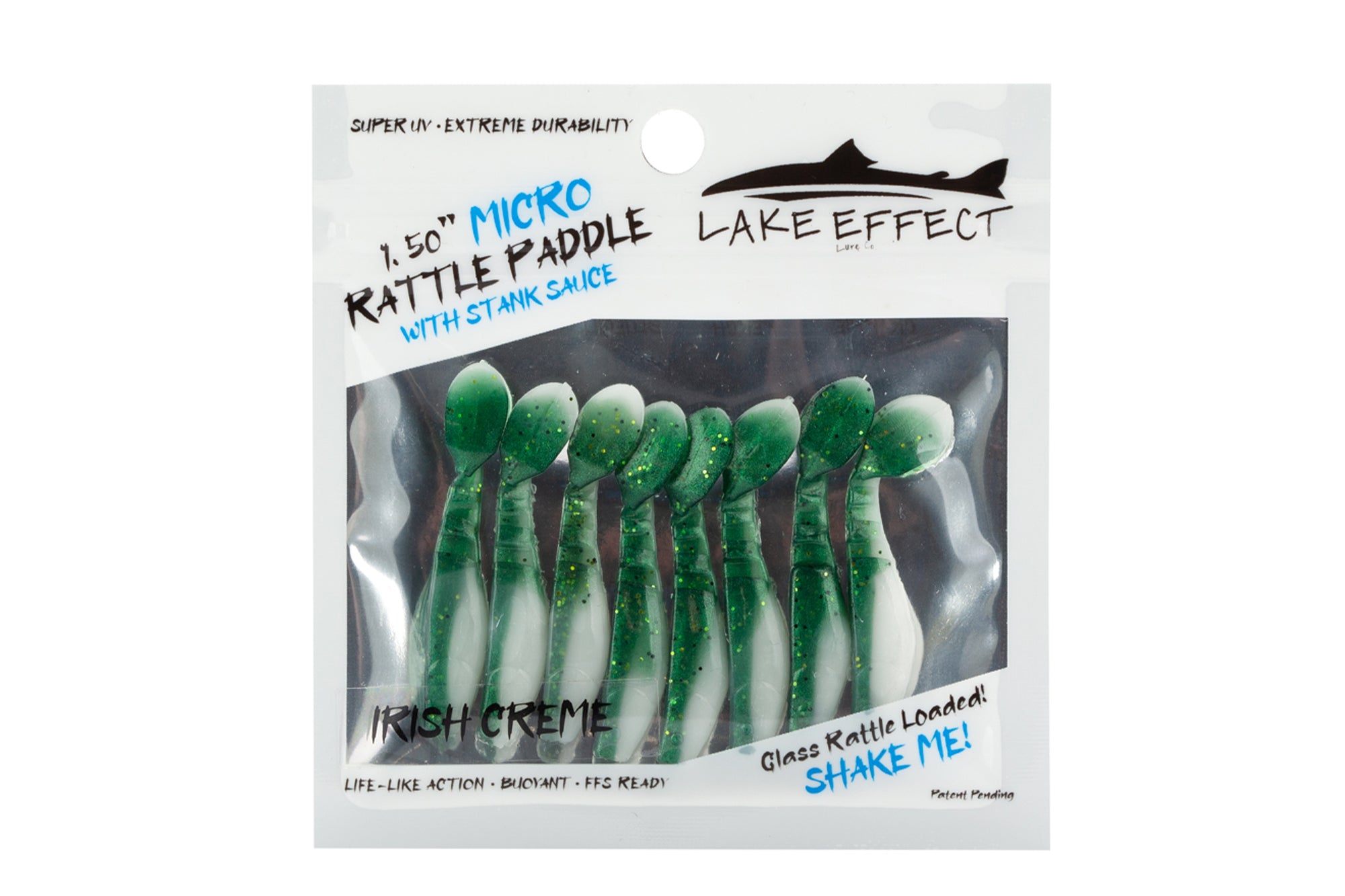 1.5" Micro Rattle Paddle - Irish Creme