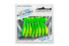 1.5" Micro Rattle Paddle - Lemon Slime