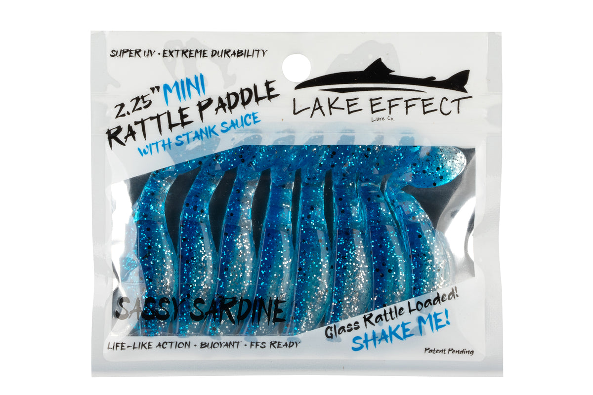 Sassy Sardine - MINI Rattle Paddle