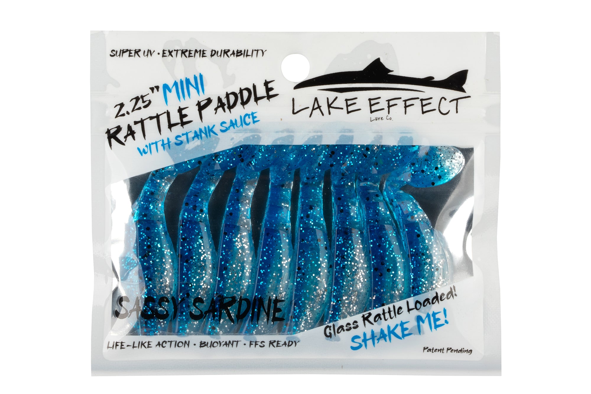 Sassy Sardine - MINI Rattle Paddle