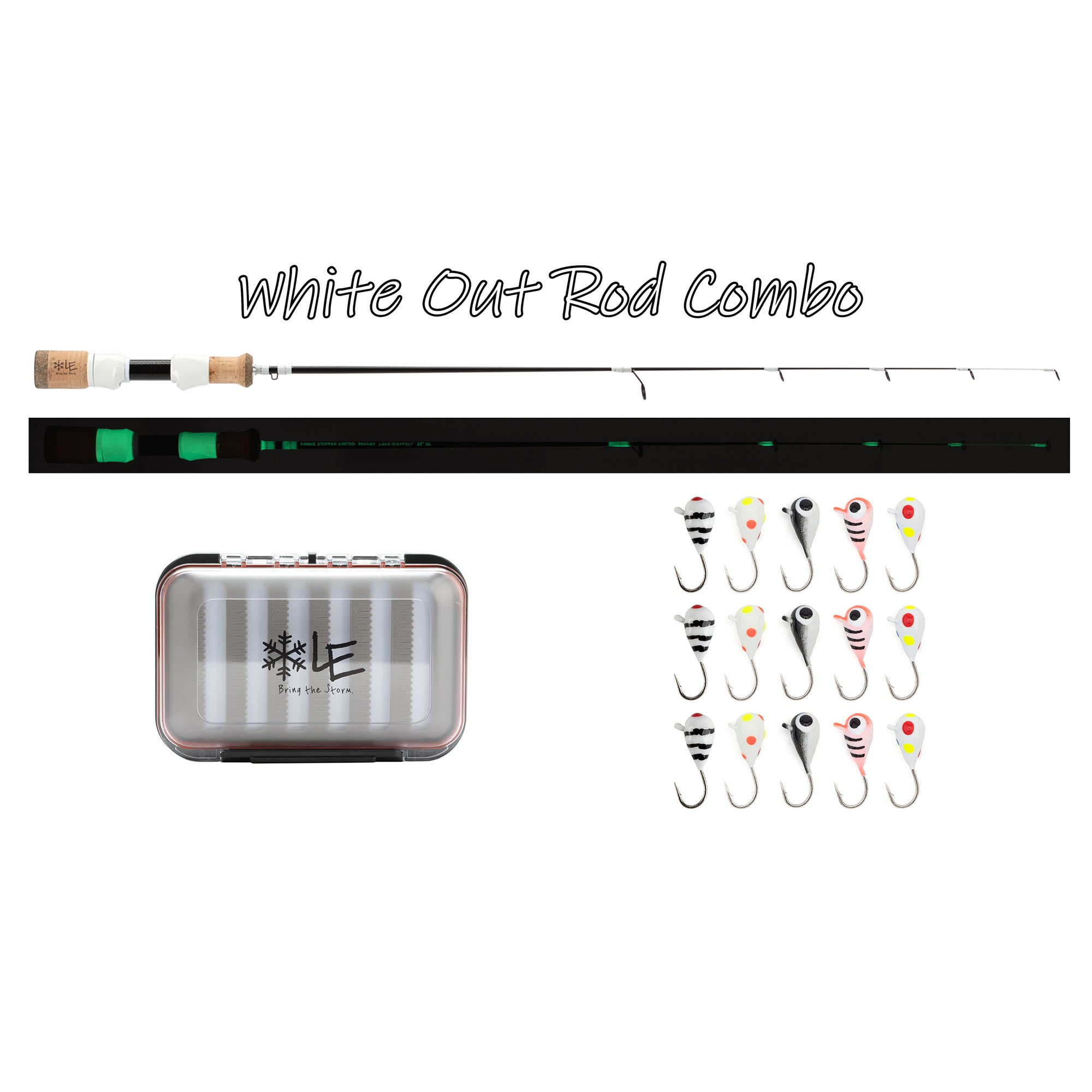 White Out Rod Combo