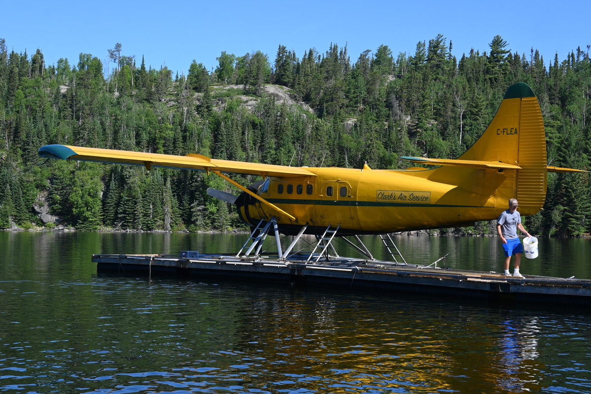 Carillon Lake runs about 5 miles long and 2 miles wide, and the outpost is the only cabin on it. The whole lake is yo...