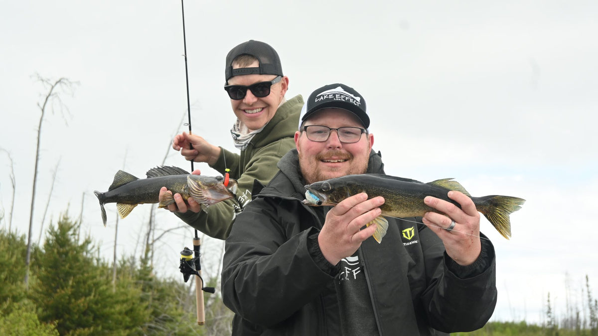 Walleye, northern pike and perch, with no other boats to share the water with.