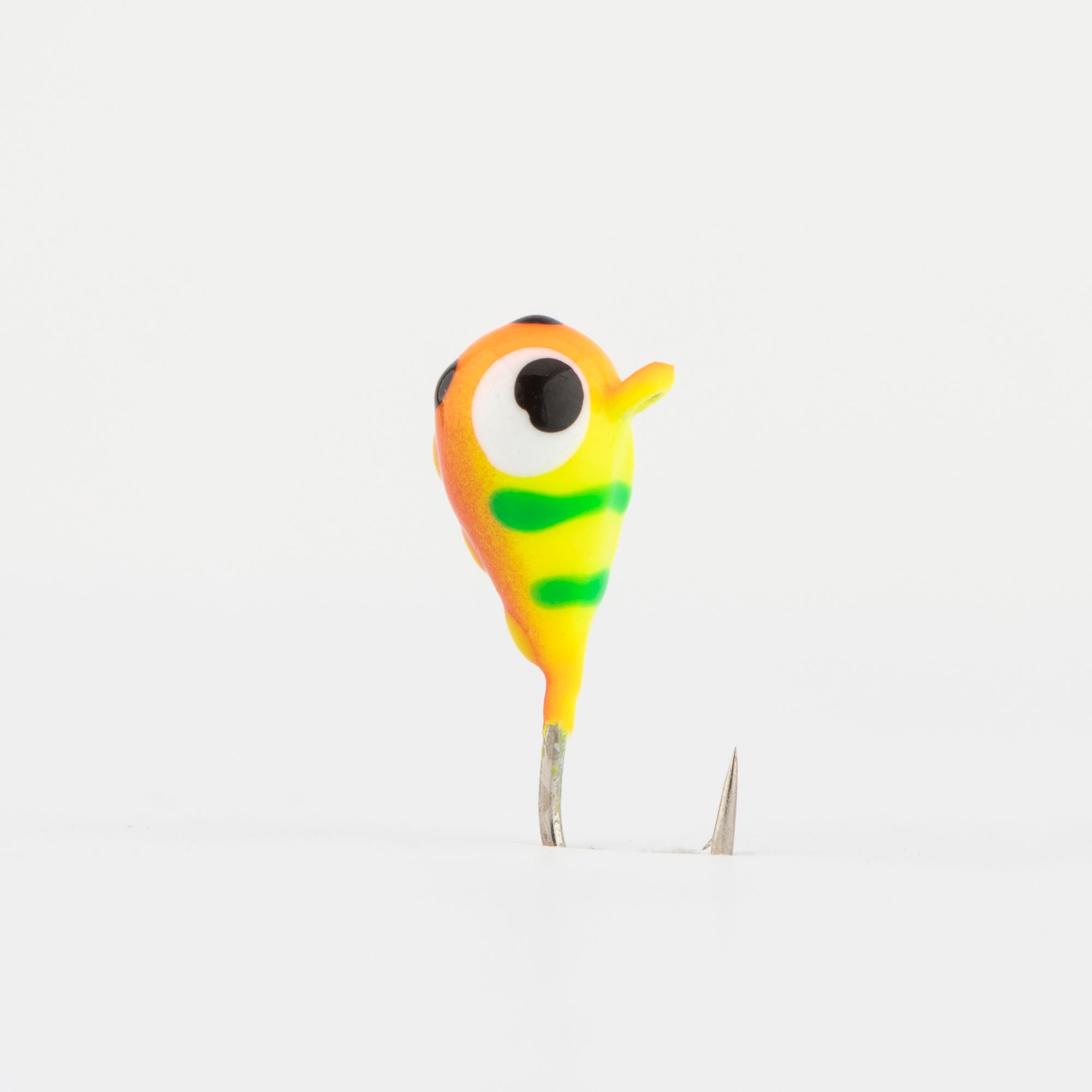 Tangerine Tiger Tungsten Ice Jig