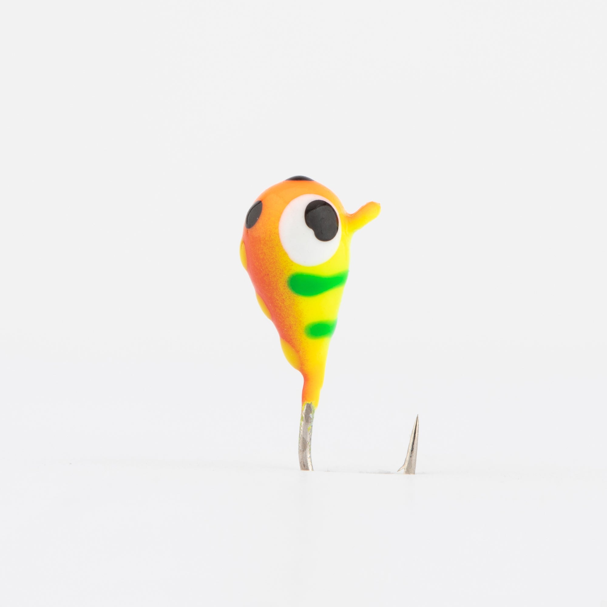 Tangerine Tiger Tungsten Ice Jig