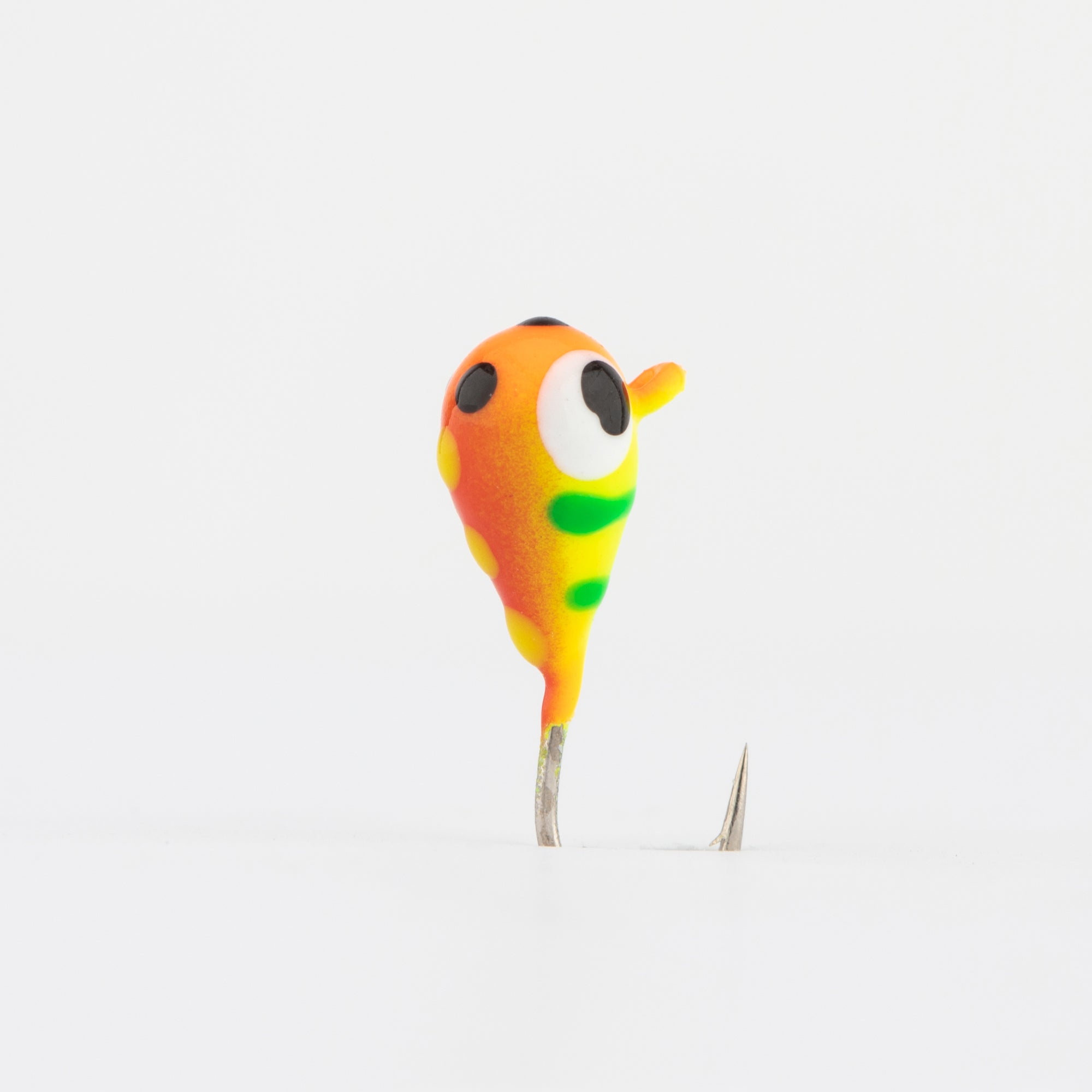 Tangerine Tiger Tungsten Ice Jig