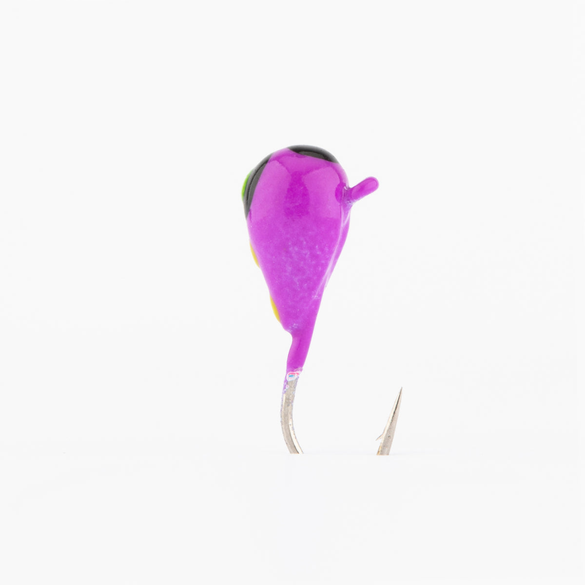 Purple Hornet Tungsten Ice Jig UV + GLOW!