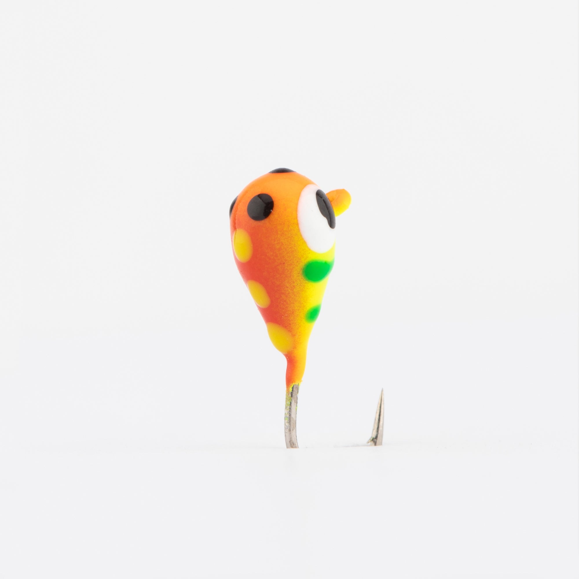 Tangerine Tiger Tungsten Ice Jig