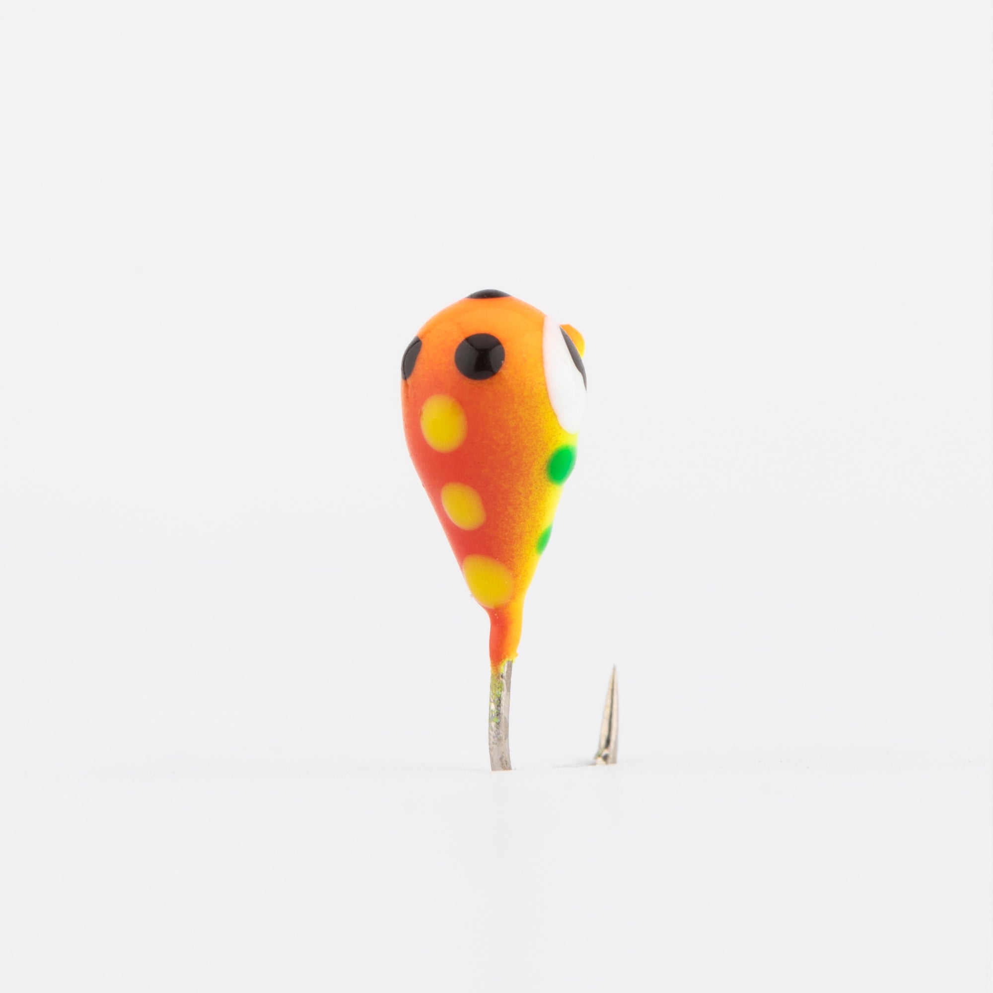Tangerine Tiger Tungsten Ice Jig