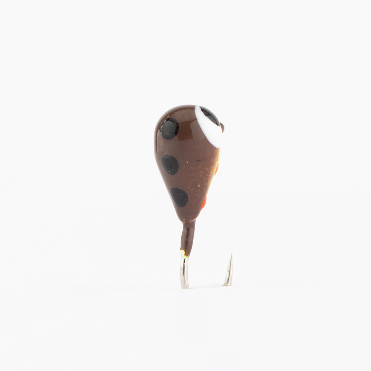 Brown Bomber Tungsten Ice Jig