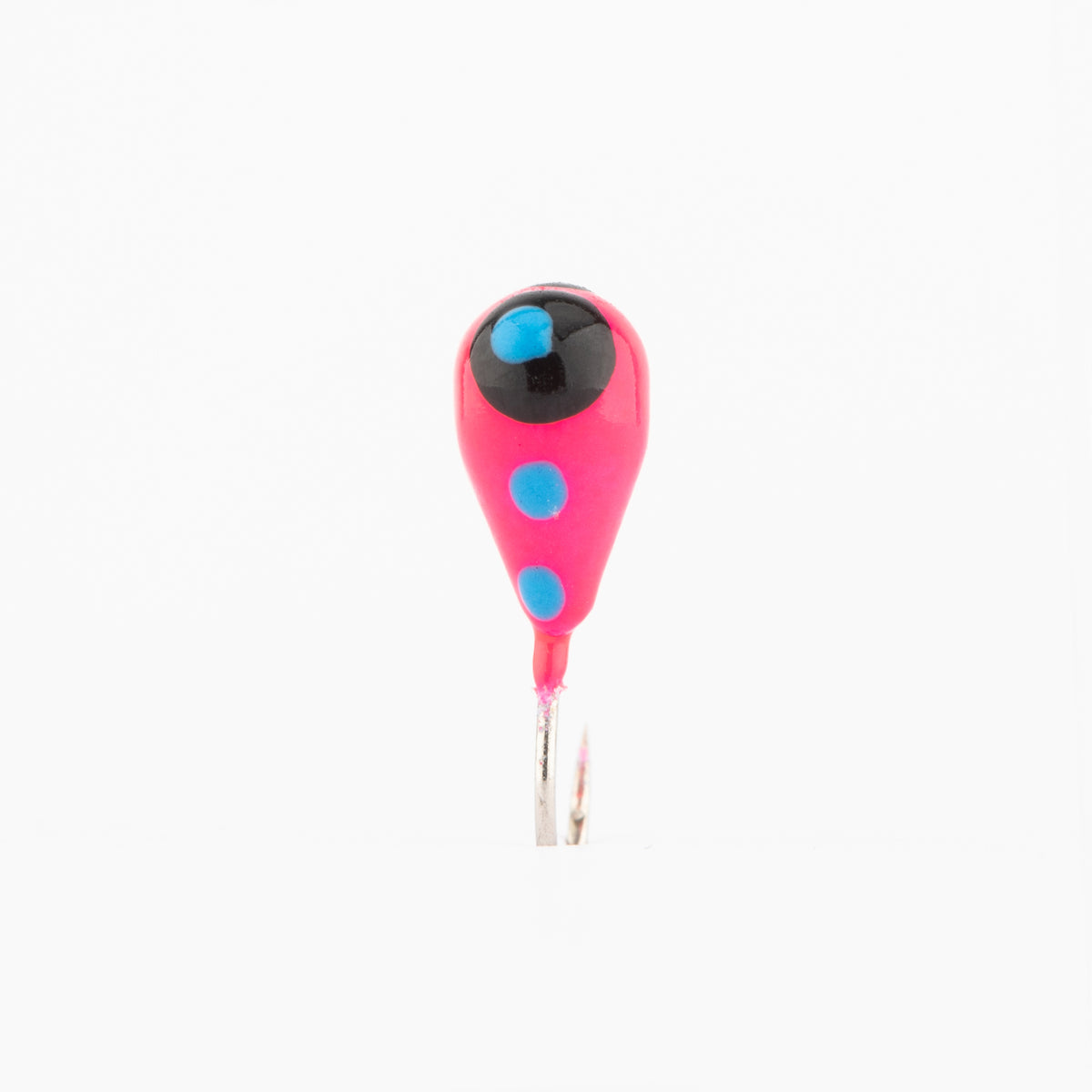 Pink Hornet Tungsten Ice Jig UV + GLOW!