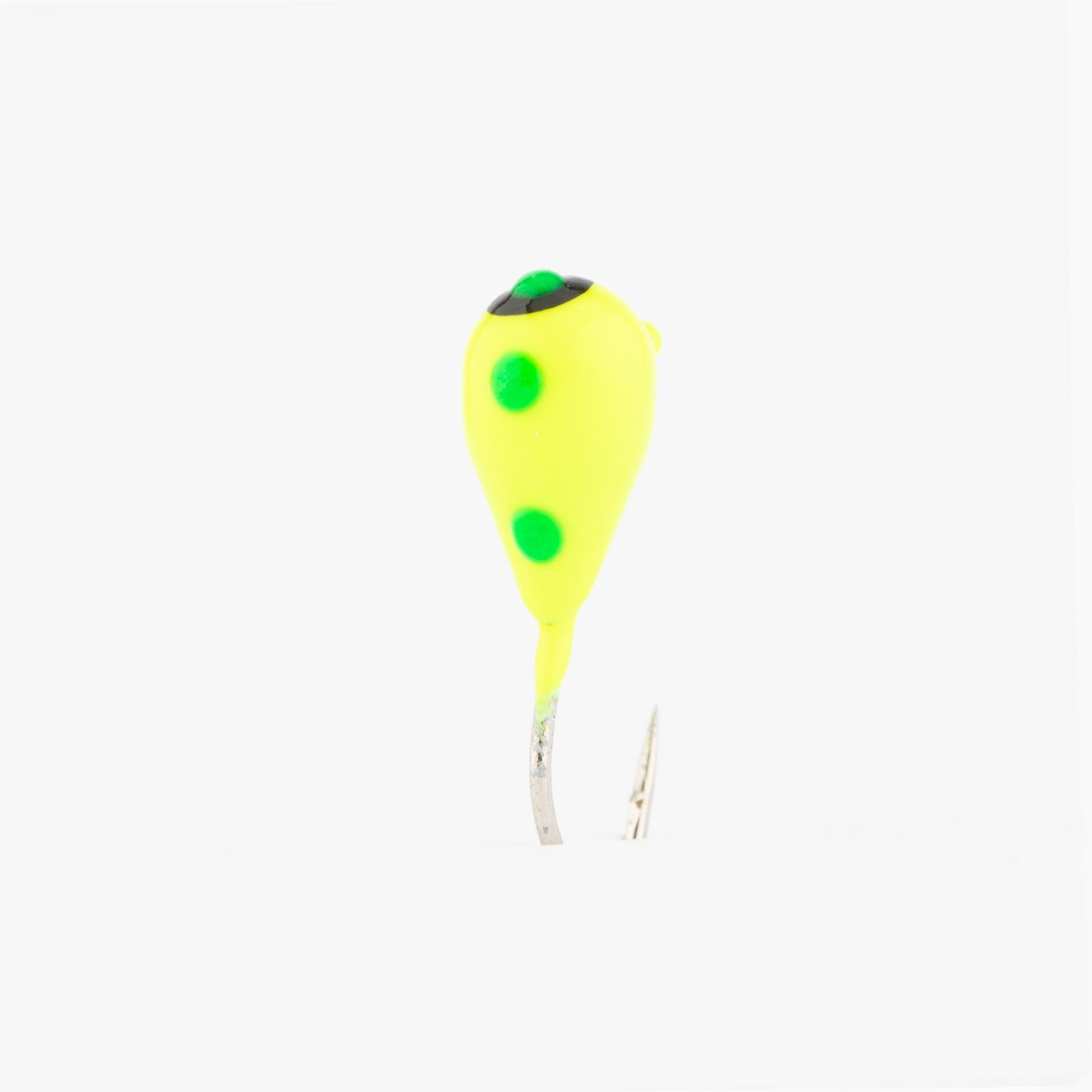 Yellow Hornet Tungsten Ice Jig UV + GLOW!