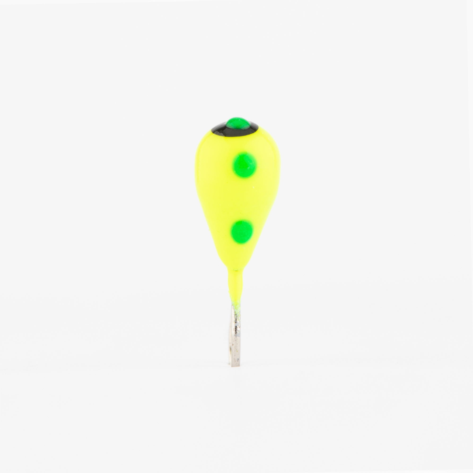 Yellow Hornet Tungsten Ice Jig UV + GLOW!