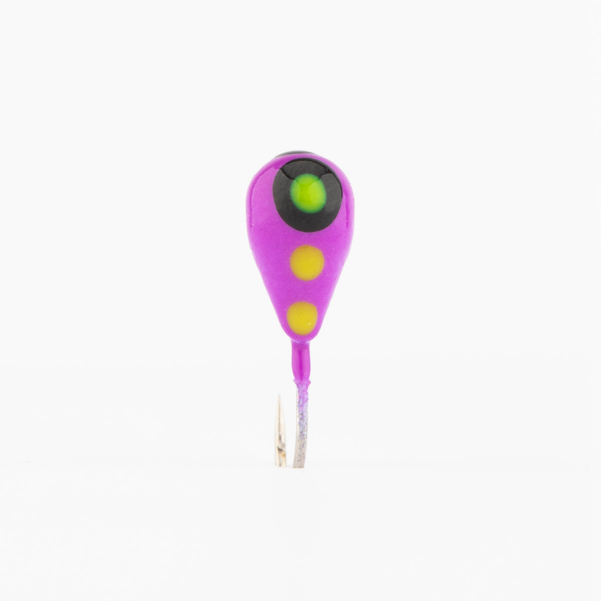 Purple Hornet Tungsten Ice Jig UV + GLOW!