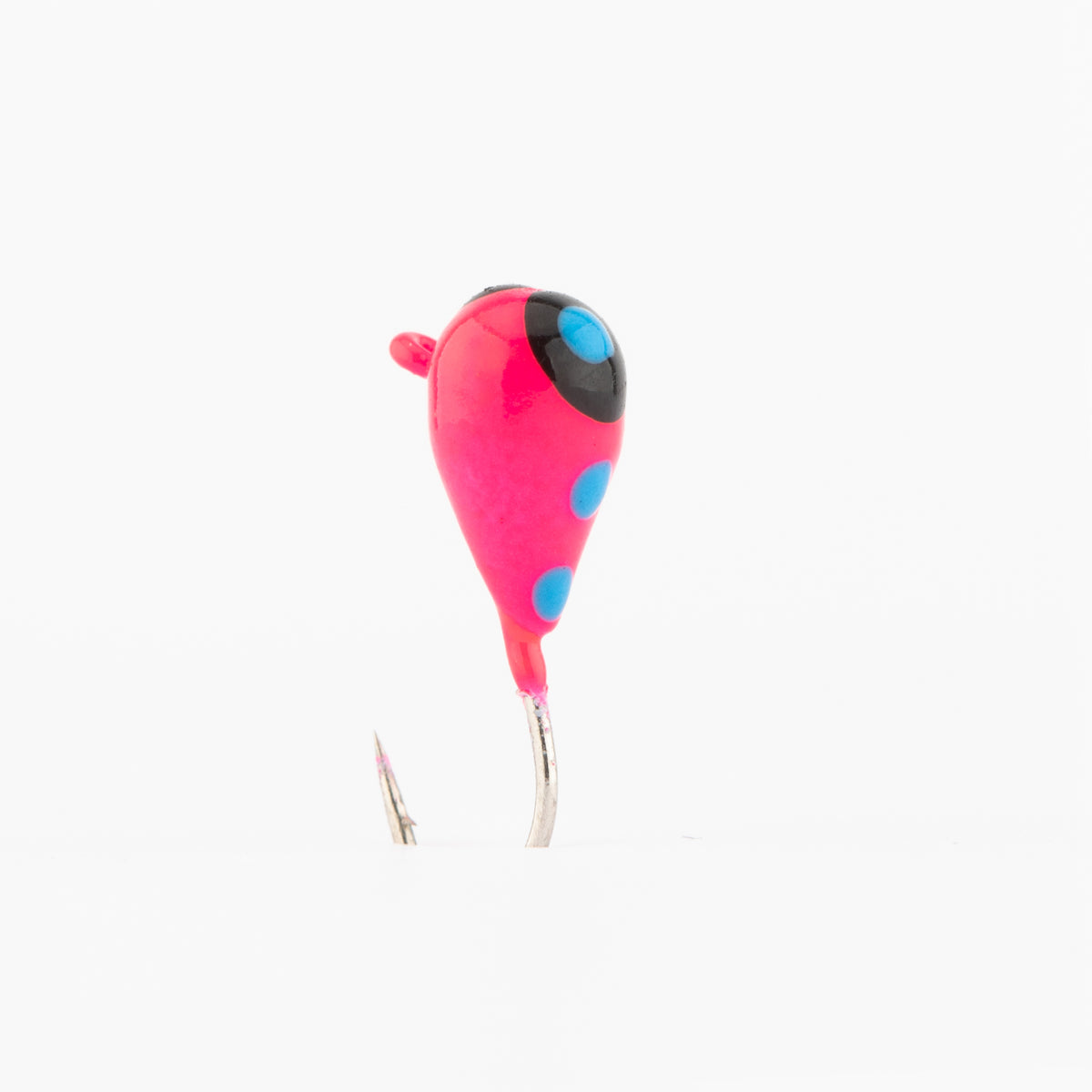 Pink Hornet Tungsten Ice Jig UV + GLOW!
