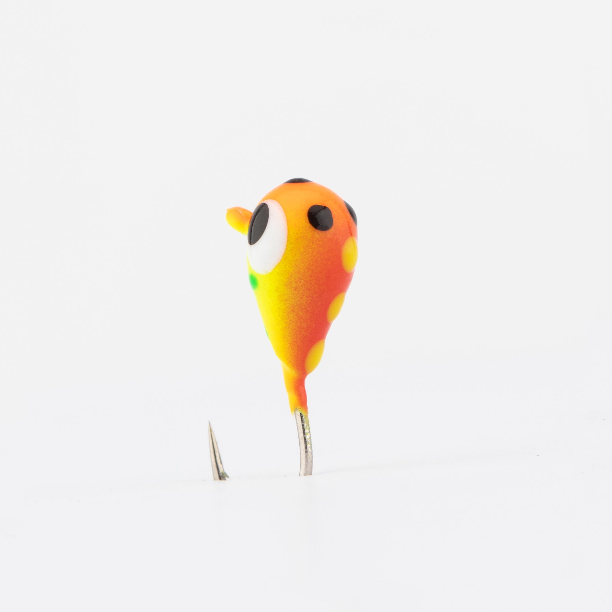 Tangerine Tiger Tungsten Ice Jig