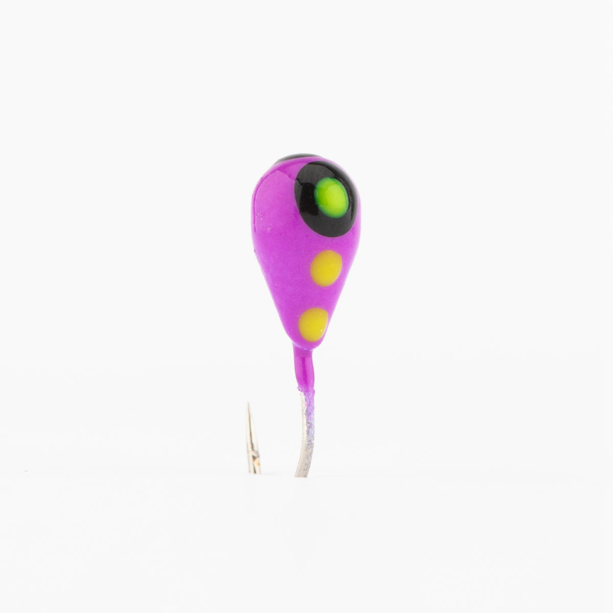 Purple Hornet Tungsten Ice Jig UV + GLOW!