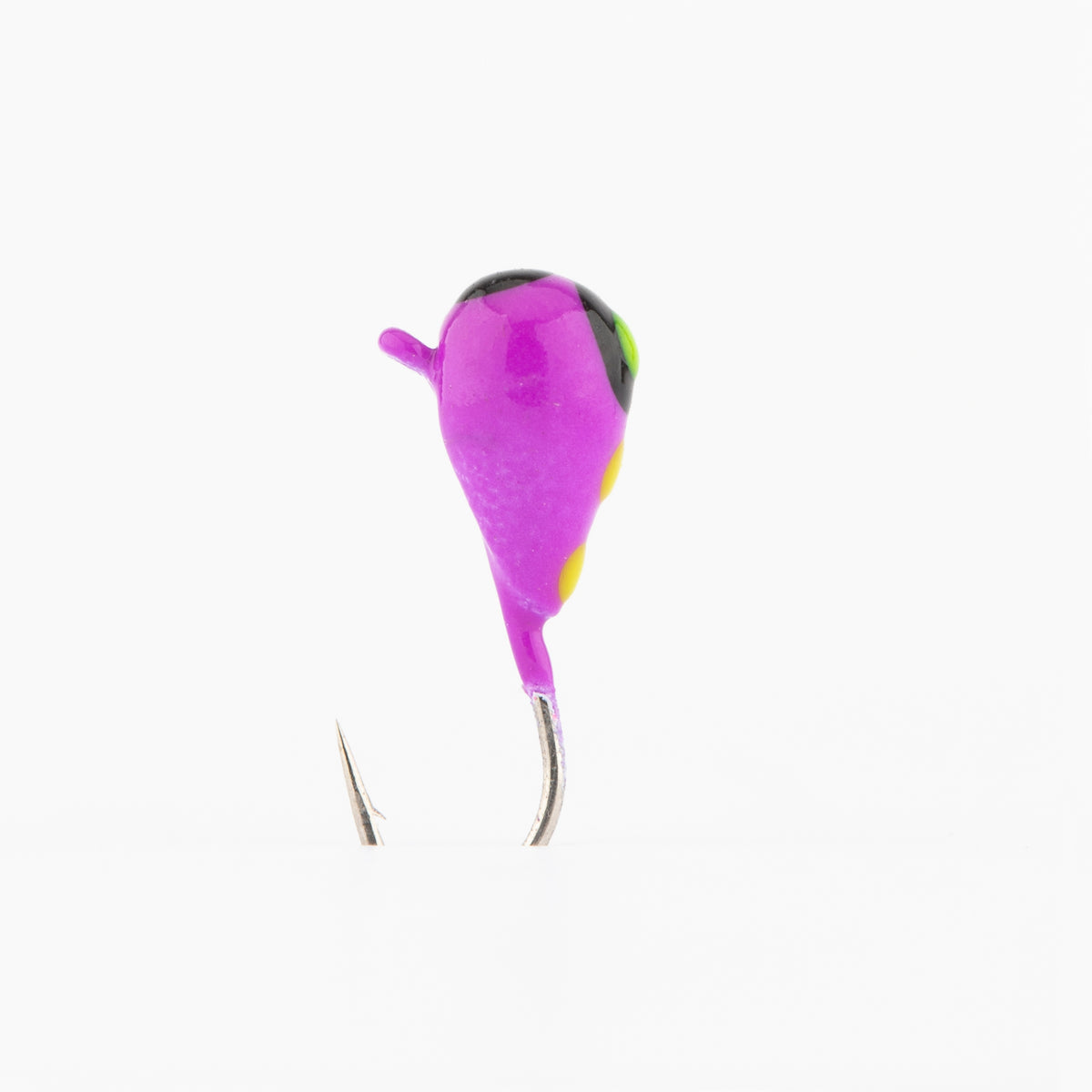 Purple Hornet Tungsten Ice Jig UV + GLOW!