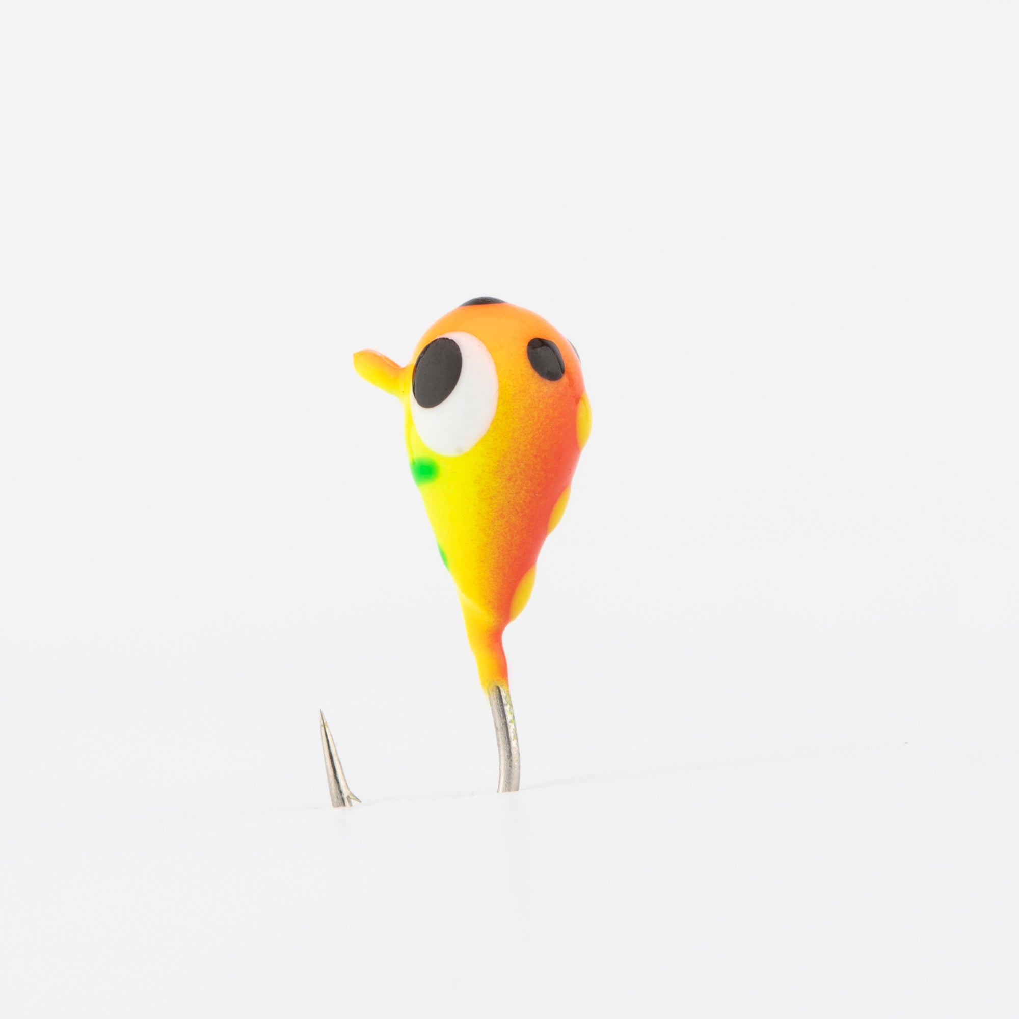 Tangerine Tiger Tungsten Ice Jig