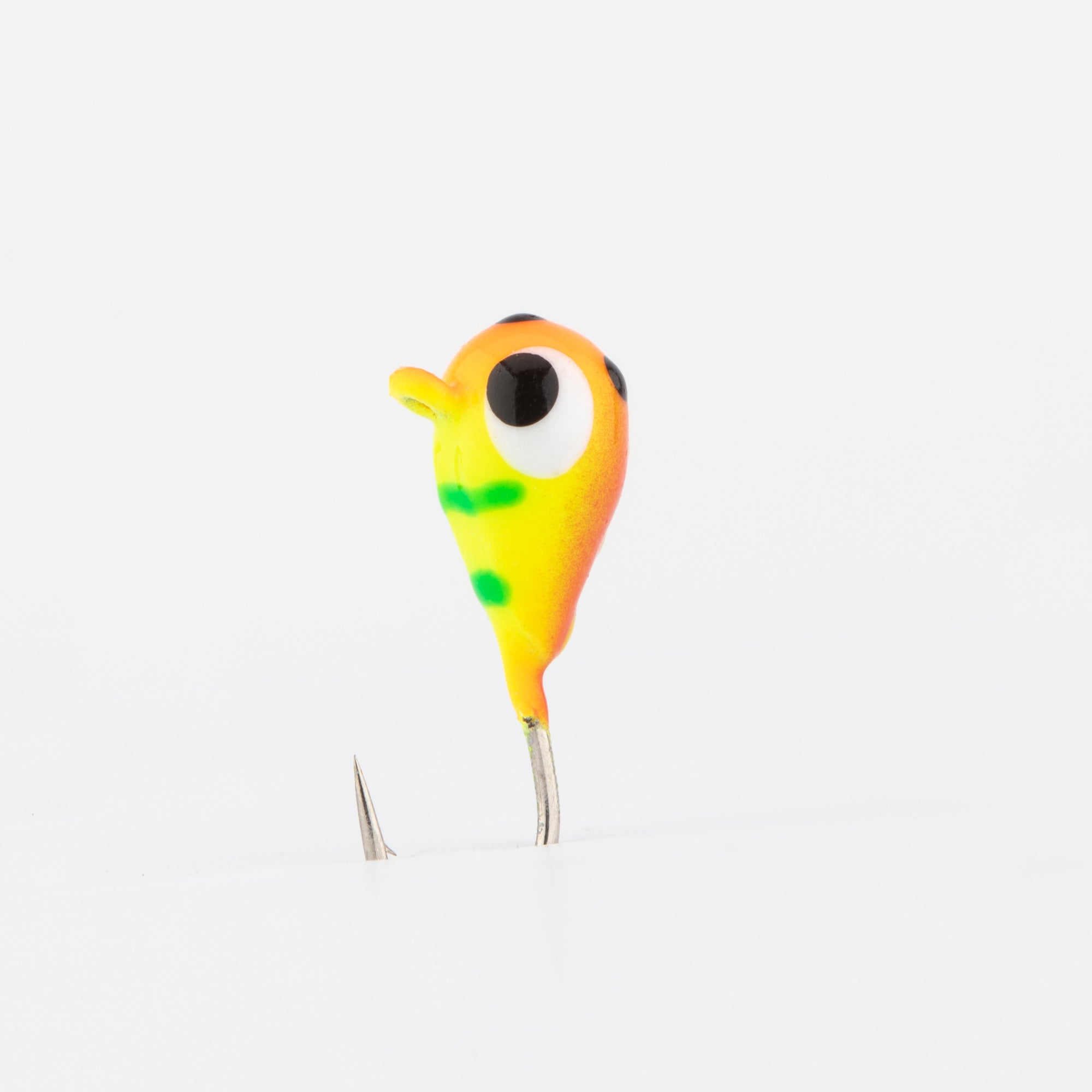 Tangerine Tiger Tungsten Ice Jig