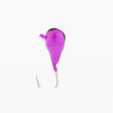 Purple Hornet Tungsten Ice Jig UV + GLOW!