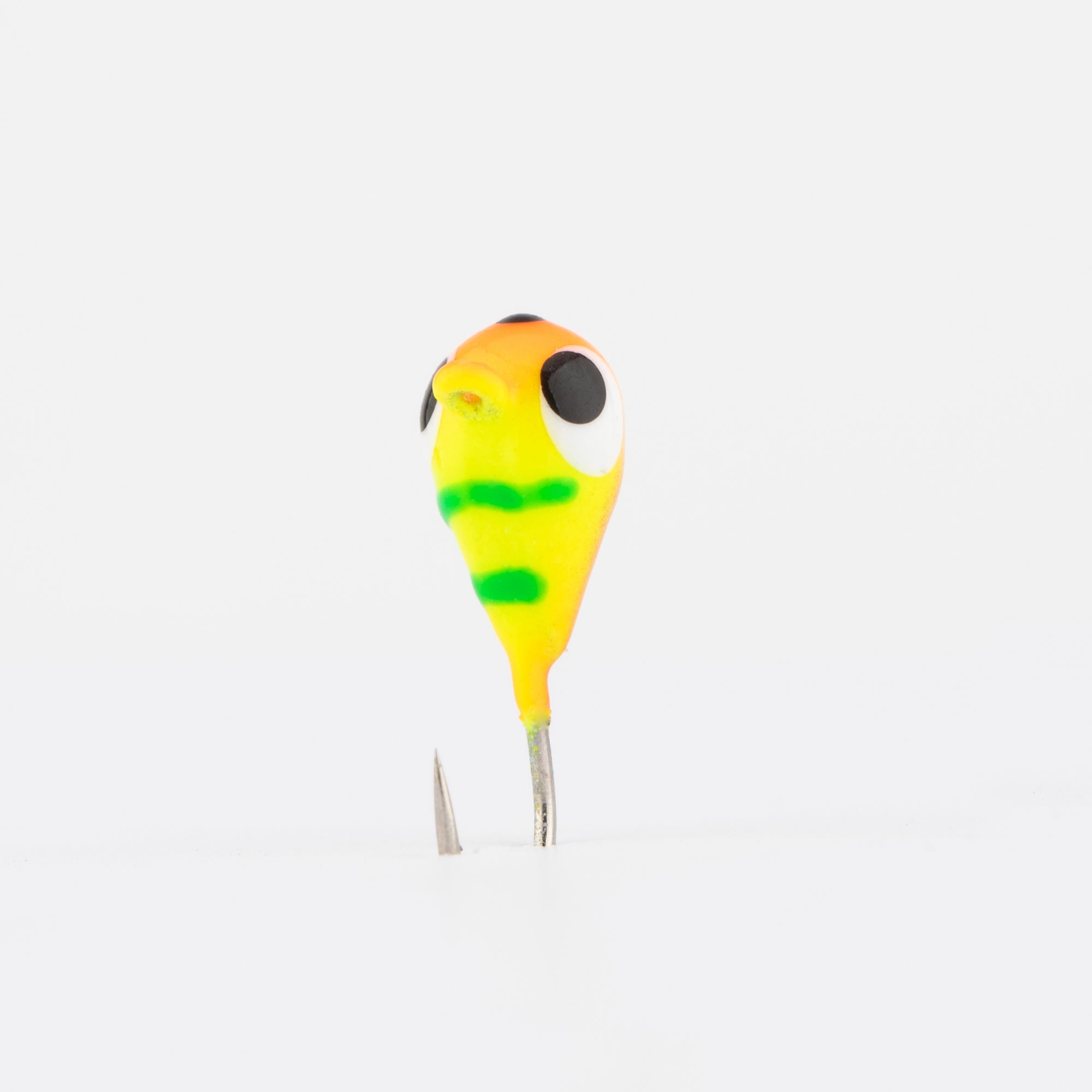 Tangerine Tiger Tungsten Ice Jig