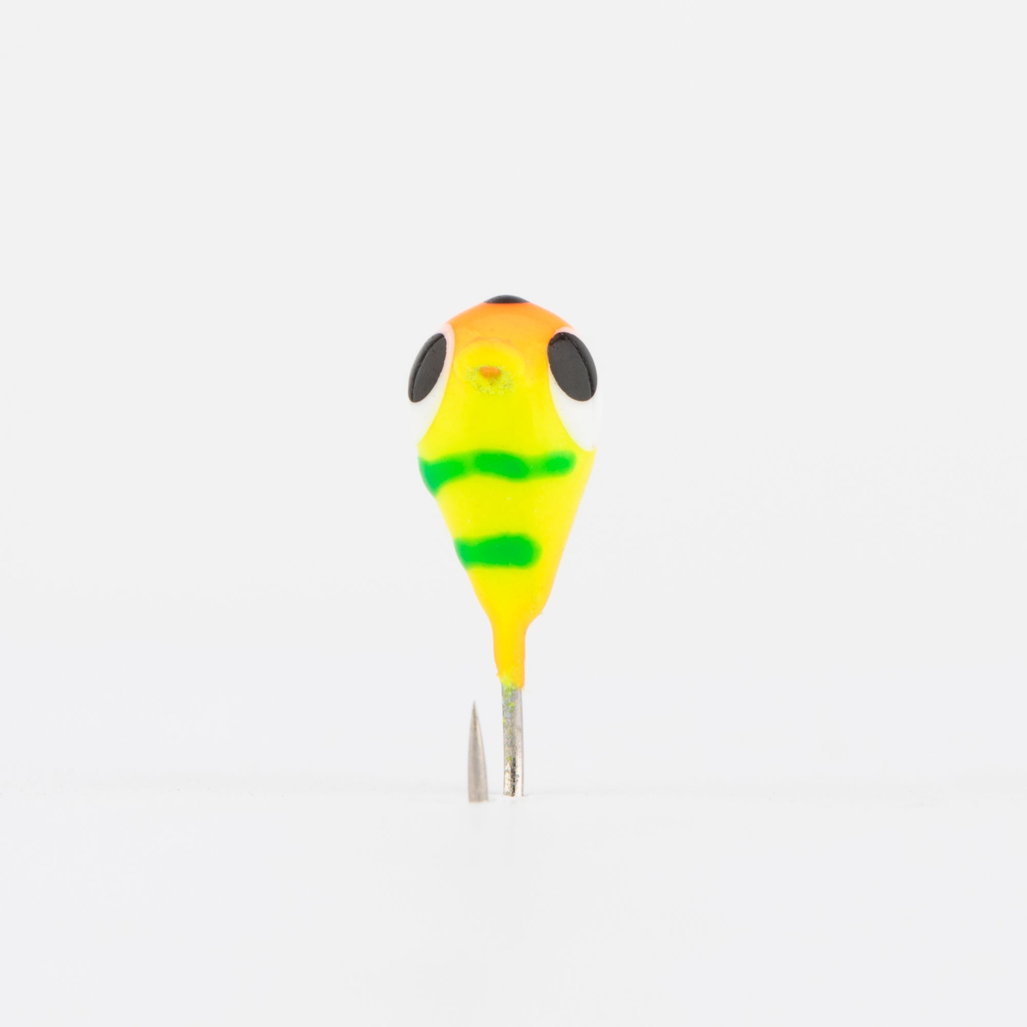 Tangerine Tiger Tungsten Ice Jig