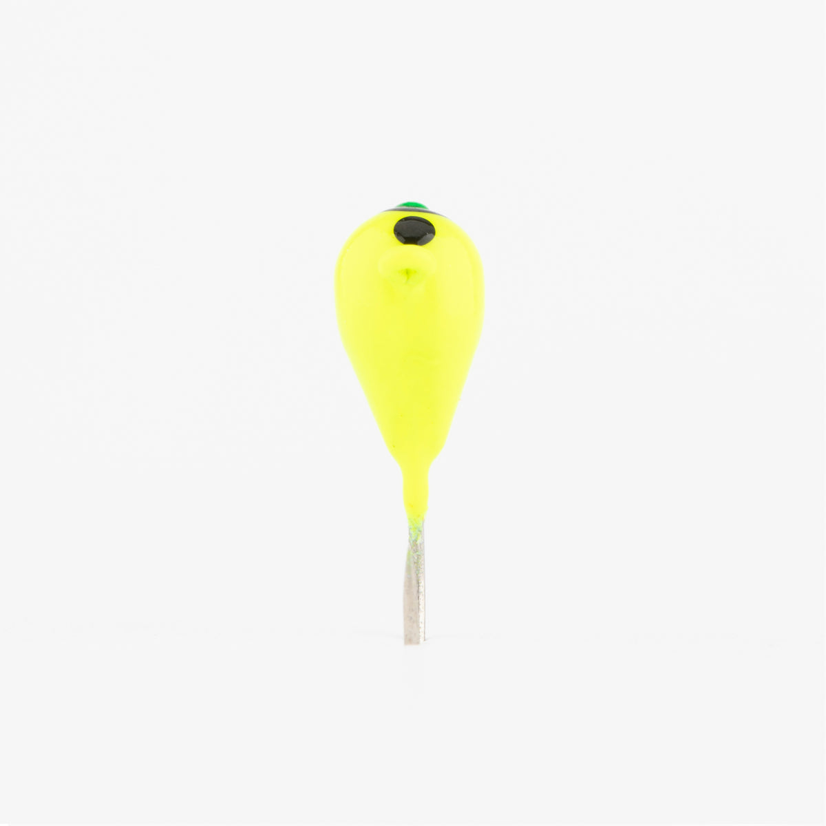Yellow Hornet Tungsten Ice Jig UV + GLOW!