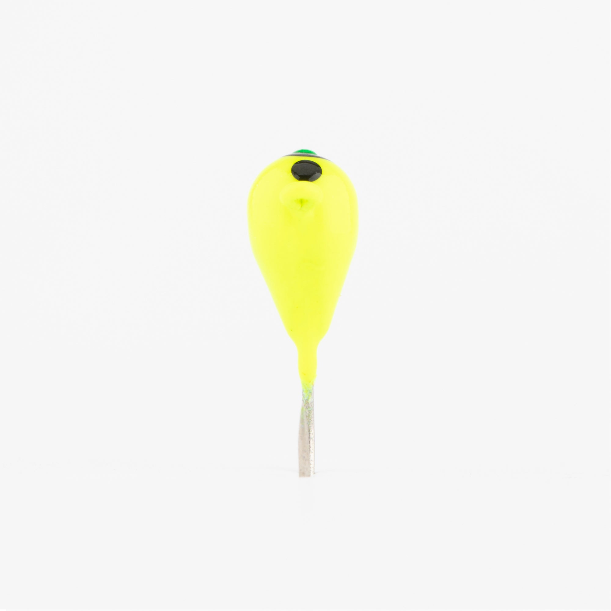 Yellow Hornet Tungsten Ice Jig UV + GLOW!