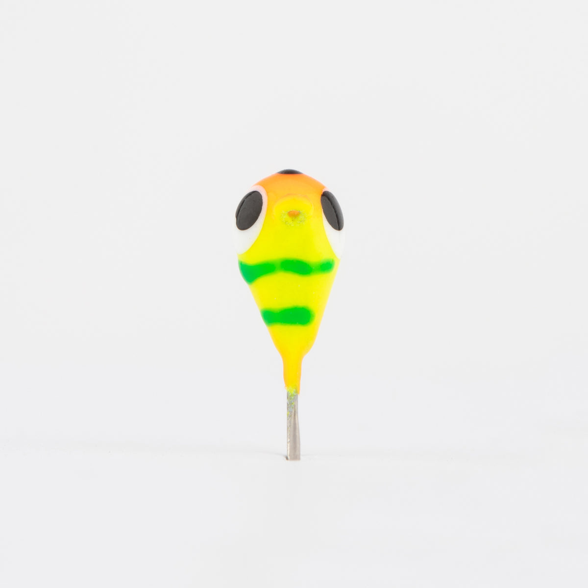 Tangerine Tiger Tungsten Ice Jig